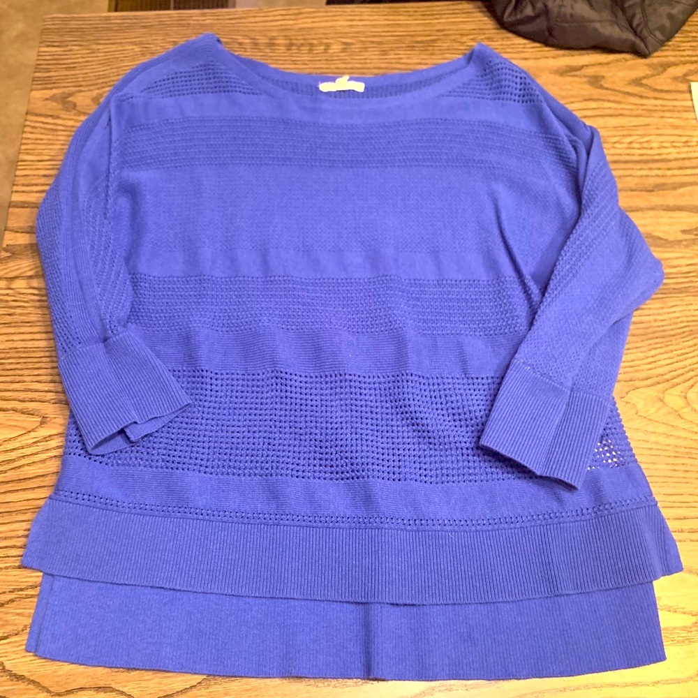 Blue sweater